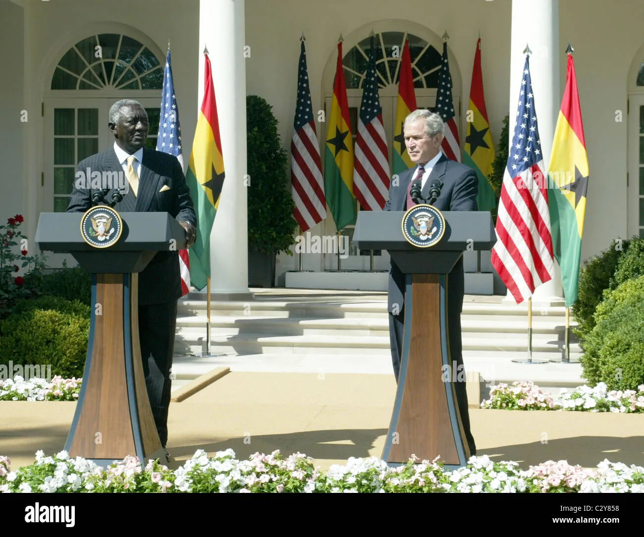 Joint Press Conference with President Bush — White House, 2008